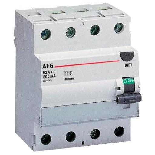 AEG FP A 4 40/030 - FI-Schalter 4P Typ A 40A, 30mA, 4TE, 4TQA603408R0000