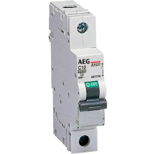 AEG Leitungsschutzschalter 1-polig "EP 61" B, 16 A 4TQA667131R0000