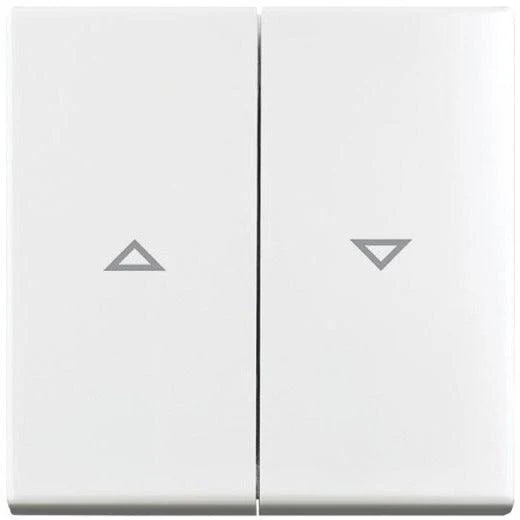 Busch Jäger 2CKA001713A0202 Jalousiewippe balance SI Symbol "Pfeile" alpinweiß (2504-914)