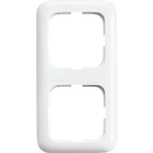 Busch Jäger 2CKA001725A0936 Abdeckrahmen 2-fach Reflex SI alpinweiß (2512-214)