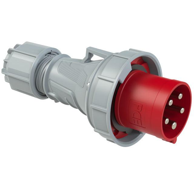CEE Stecker IP 67, 5-polig, 400 V, 6 h, 63 A, PCE 035-6