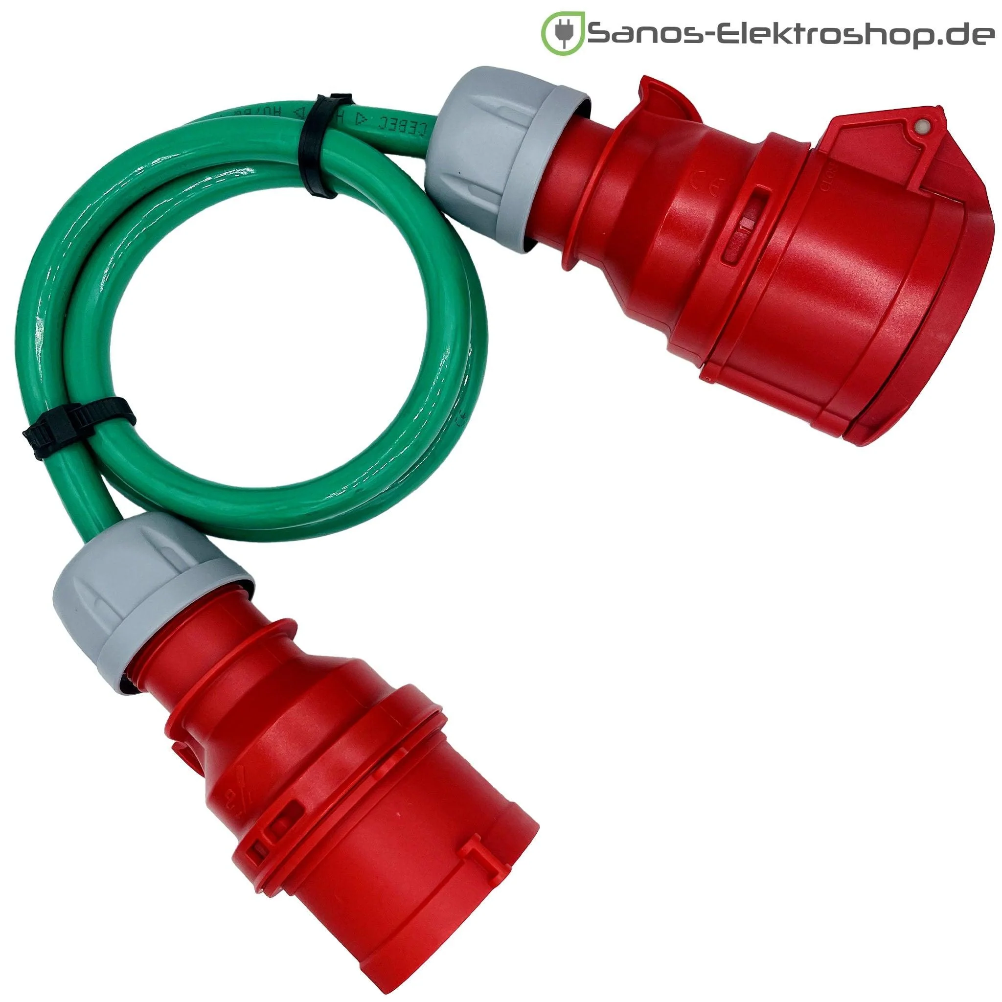 CEE-Verlängerung 16A - 400V - 5-polig | PUR Gummileitung H07BQ-F 5G1,5mm² - 5G2,5mm² | 1,00 bis 50,00 Meter | verschiedene Farben - Image 7