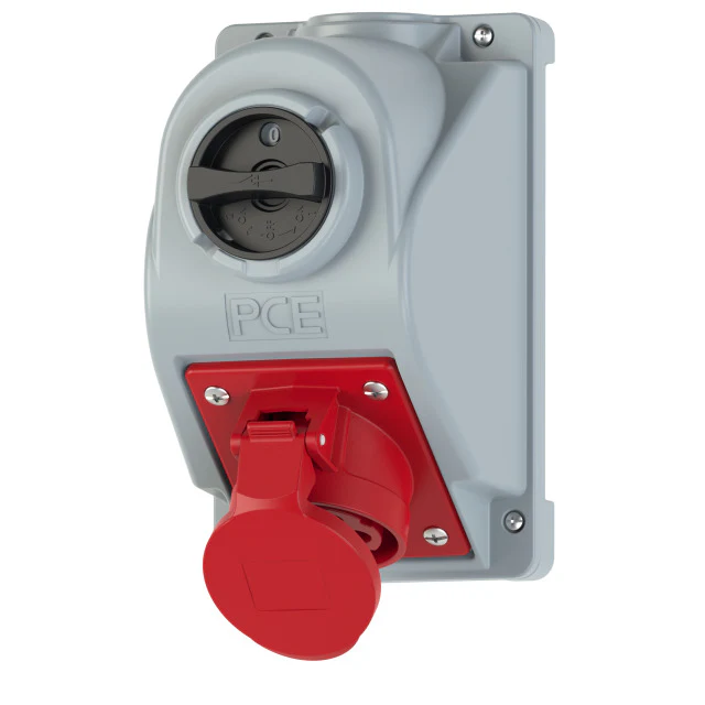 CEE Wanddosen 16A - 63A | 230V - 400V | IP44 - IP67 | verschiedene Typen - PCE - Image 7