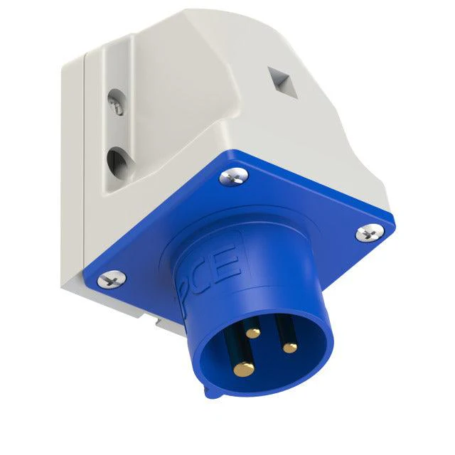 CEE Wandgerätestecker 16A - 32A | 230V - 400V | IP44 - IP67 | verschiedene Typen - PCE - Image 2