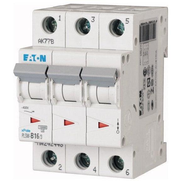 EATON PLSM-B16/3-MW - Leitungsschutzschalter, 16 A, 3p, Charakteristik: B, 242448