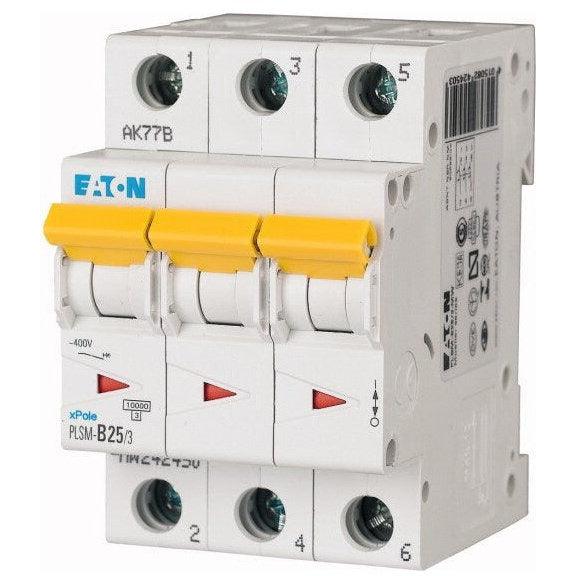 EATON PLSM-C25/3-MW - Leitungsschutzschalter, 25 A, 3p, Charakteristik: C, 242476