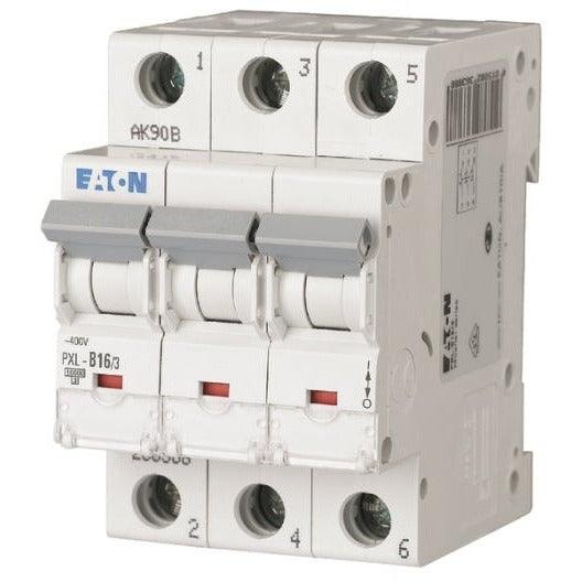 EATON
PXL-B16/3 - Leitungsschutzschalter, 16 A, 3p, Charakteristik: B, 236388