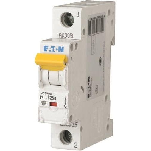 EATON PXL-B25/1 - Leitungsschutzschalter, 25 A, 1p, Charakteristik: B, 236035