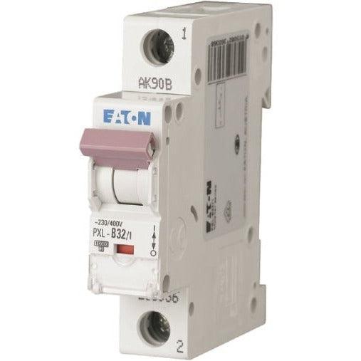 EATON
PXL-B32/1 - Leitungsschutzschalter, 32 A, 1p, Charakteristik: B, 236036