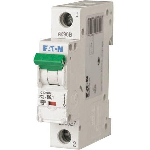 EATON PXL-B6/1 - Leitungsschutzschalter, 6 A, 1p, Charakteristik: B, 236027