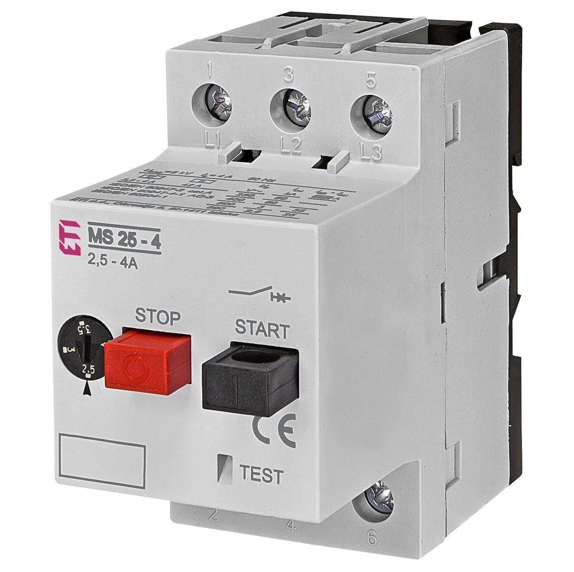 ETI Motorschutzschalter / Motorschutz / Gehäuse wählbar - 1,0A bis 16A - Image 5
