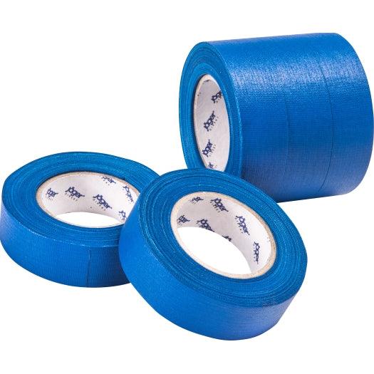 Gewebe-Isolierband, blau, Stärke = 0,28mm, Breite = 19mm, 10m Länge, 5 Rollen