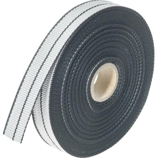 Gewebe-Montageband 21x1mm, 10m Rolle, bis ca 100kg reißfest
