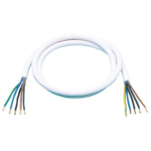 Herdanschluss-Set: 2m Herdanschlussleitung, 1x AP/UP Anschlussdose + 1x Phasenprüfer - Image 2