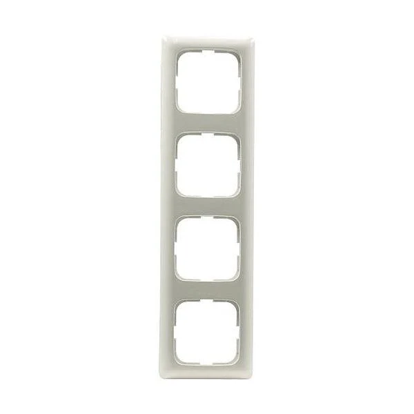 Klein-SI Rahmen 4-fach, reinweiß, Kanalmontage K2514L/14