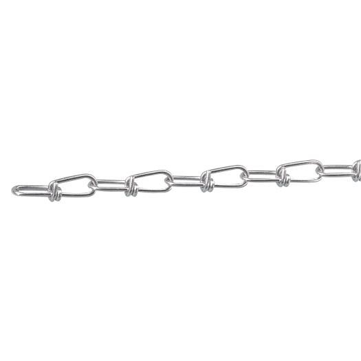 Knotenkette, 2,5mm, Stahl verzinkt, 30 Meter