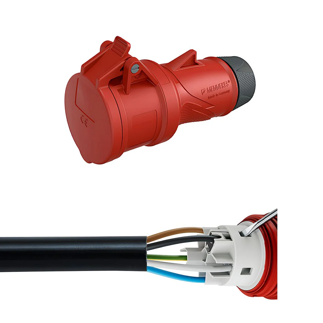 Mennekes CEE-Kupplung 16A - 32A | 230V - 400V | IP44 - Image 4