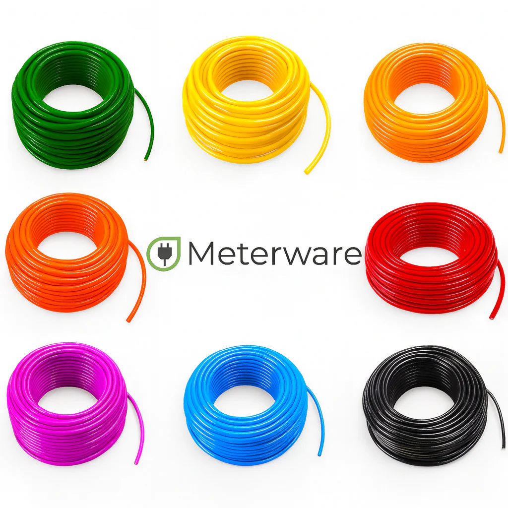 Meterware PUR-Gummileitung H07BQ-F 3G1,5mm² - 5G16mm² | verschiedene Farben - Beschriftbar
