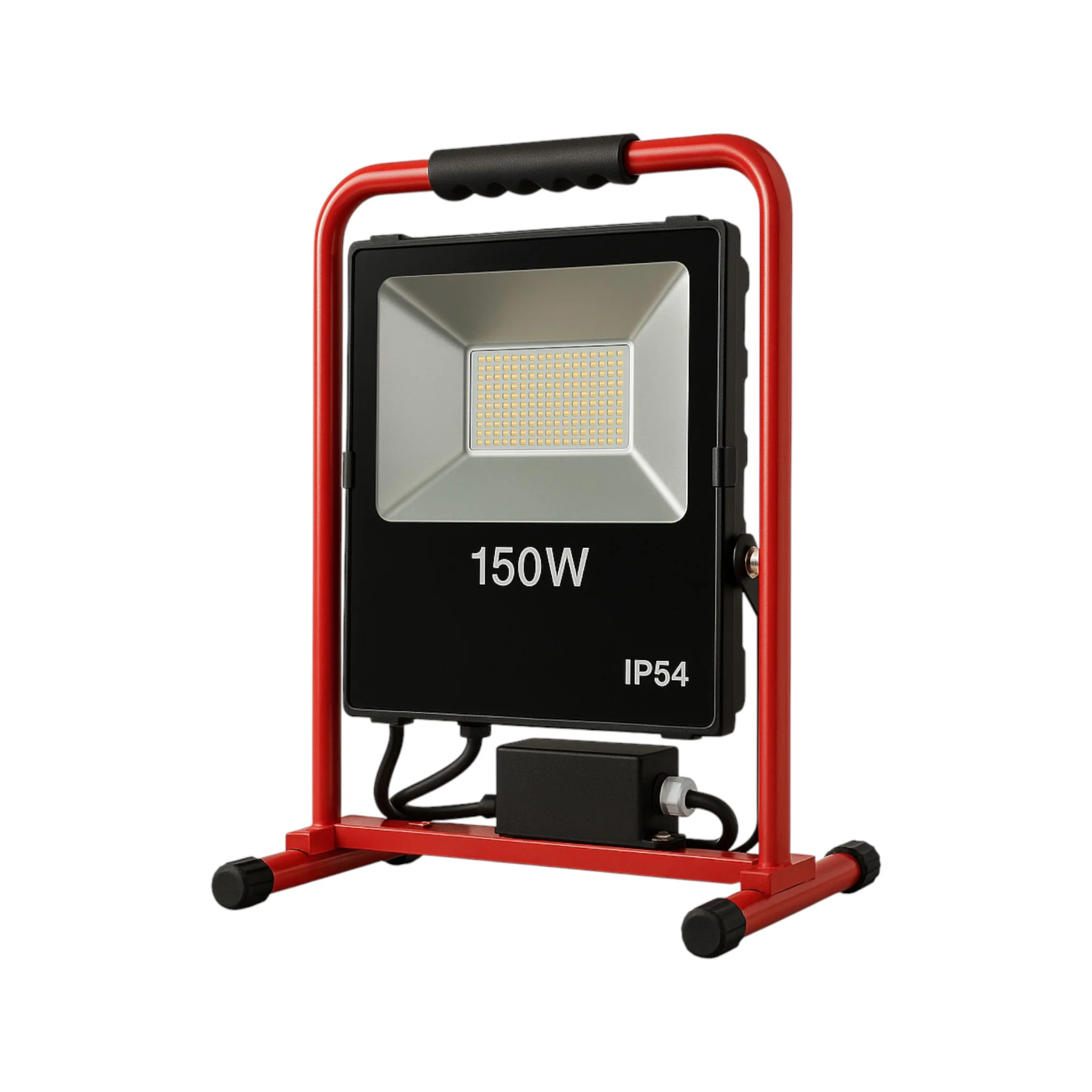 Mobiler Premium LED Strahler 30-300W IP54/IP65 3m Zuleitung - mit Gestell - Image 4