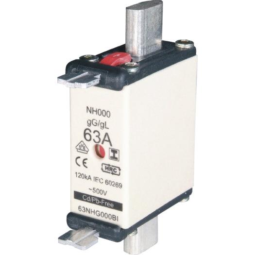 NH-Sicherung, C00, 50A, 500VgL-gG mit Doppel Kennmelder, ETI 004191211