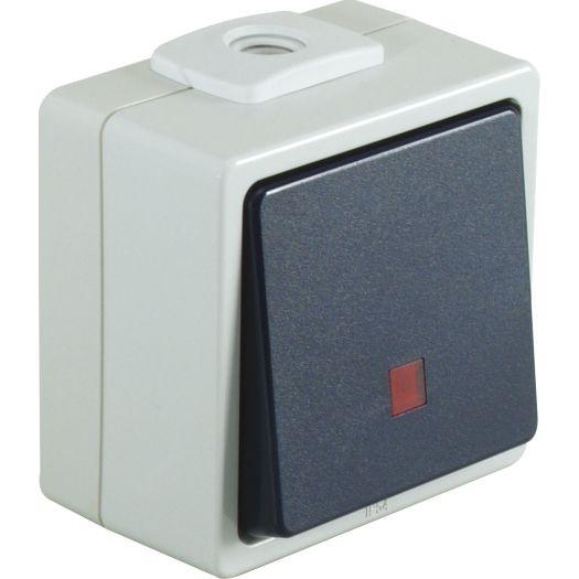 OPUS Aqua - Aufputz Schalterprogramm IP54 | Schalter Steckdosen Taster | verschiedene Farben - Image 11
