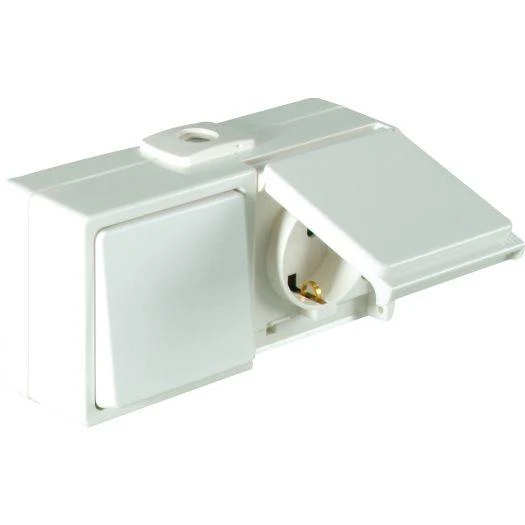 OPUS Aqua - Aufputz Schalterprogramm IP54 | Schalter Steckdosen Taster | verschiedene Farben - Image 22