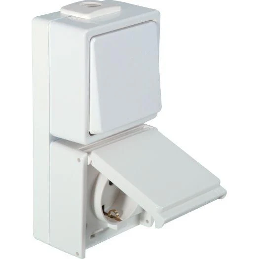 OPUS Aqua - Aufputz Schalterprogramm IP54 | Schalter Steckdosen Taster | verschiedene Farben - Image 23