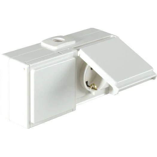 OPUS Aqua - Aufputz Schalterprogramm IP54 | Schalter Steckdosen Taster | verschiedene Farben - Image 8