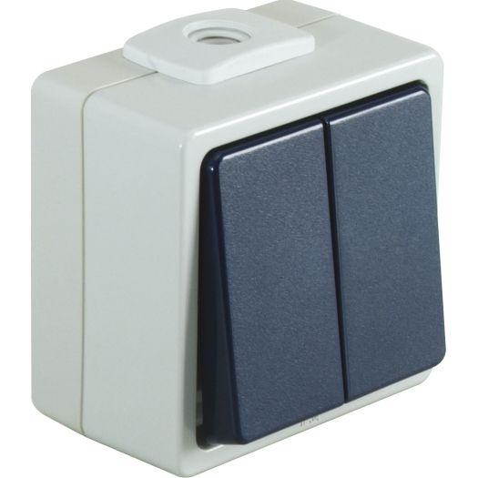 OPUS Aqua - Aufputz Schalterprogramm IP54 | Schalter Steckdosen Taster | verschiedene Farben - Image 9