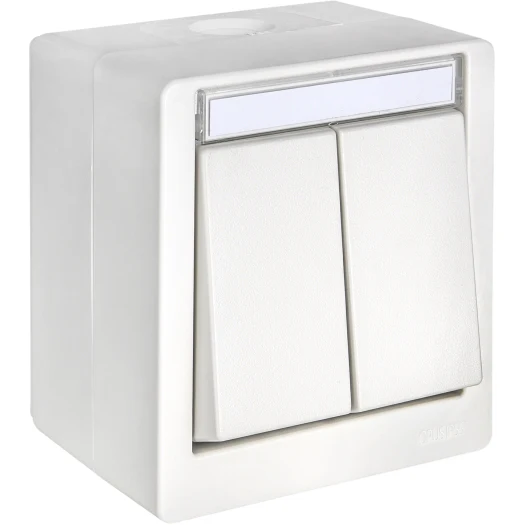 OPUS Resist - Aufputz Schalterprogramm IP54 | Schalter Steckdosen Taster | verschiedene Farben - Image 18
