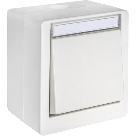 OPUS Resist - Aufputz Schalterprogramm IP54 | Schalter Steckdosen Taster | verschiedene Farben - Image 19