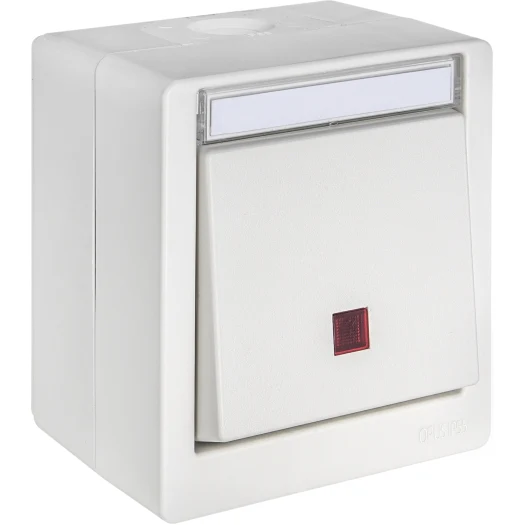 OPUS Resist - Aufputz Schalterprogramm IP54 | Schalter Steckdosen Taster | verschiedene Farben - Image 20