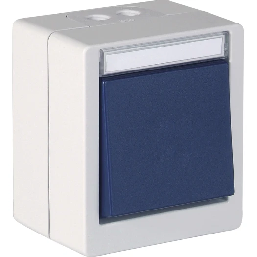 OPUS Resist - Aufputz Schalterprogramm IP54 | Schalter Steckdosen Taster | verschiedene Farben - Image 6
