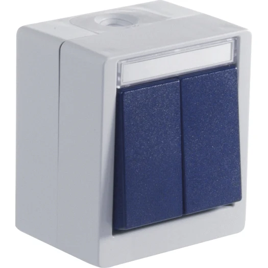OPUS Resist - Aufputz Schalterprogramm IP54 | Schalter Steckdosen Taster | verschiedene Farben - Image 7