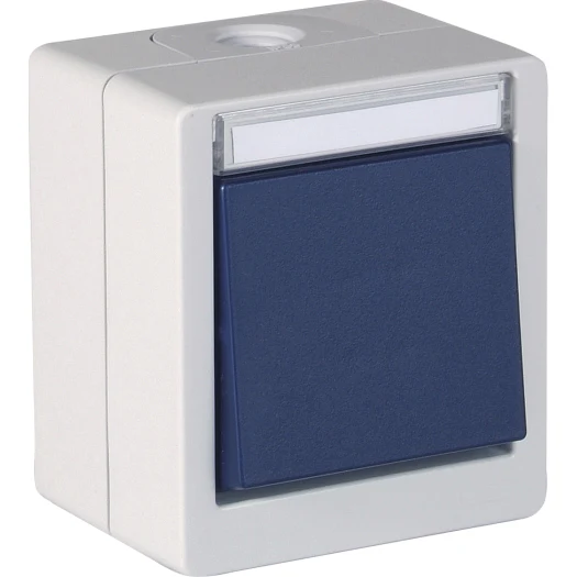 OPUS Resist - Aufputz Schalterprogramm IP54 | Schalter Steckdosen Taster | verschiedene Farben - Image 8