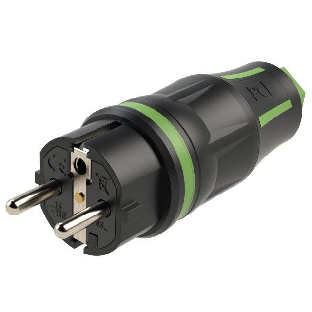 PCE Top Taurus Vollgummi-Schuko-Stecker IP54 - verschiedene Farben - Image 4