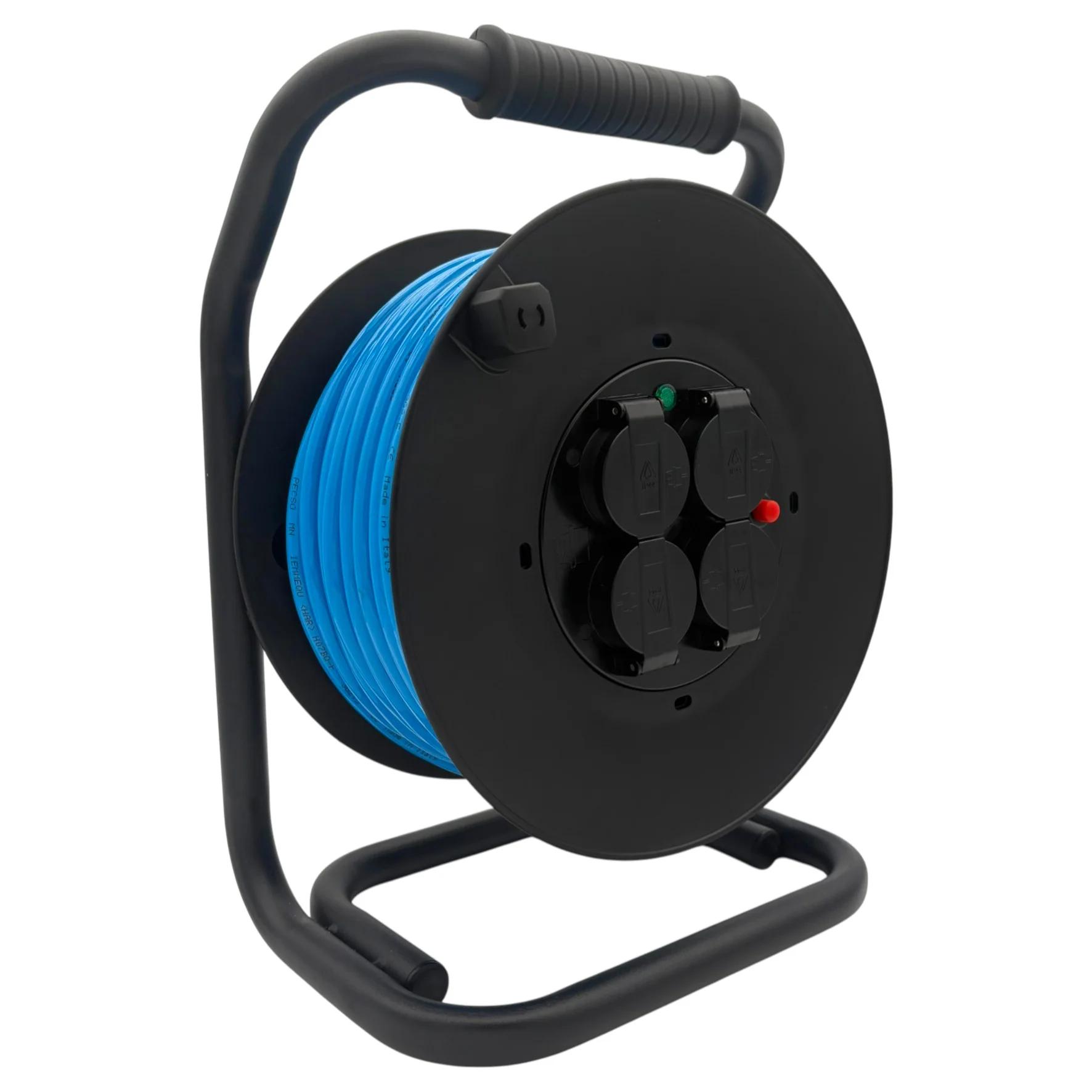 SANOS Kabeltrommel LED-Spannungsanzeige - Gummileitung PUR H07BQ-F 3G1,5mm² - 3G2,5mm² | 20 - 40 Meter | Made in Germany - Image 6