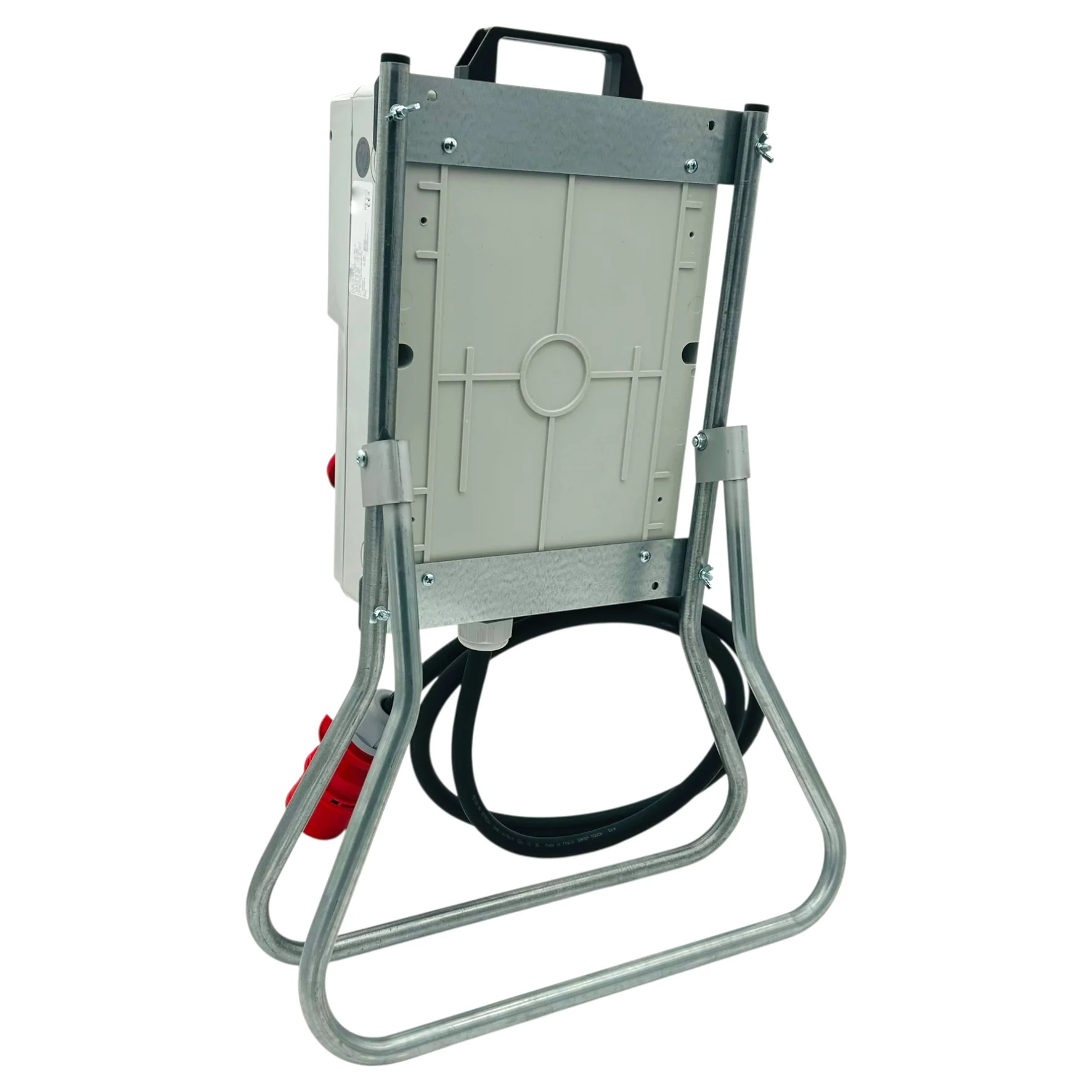 SANOS Standverteiler ABB/PCE - 1x CEE 32A 2x CEE 16A und 3x Schukodose mit FI & Zuleitung | SAN029 - Image 5