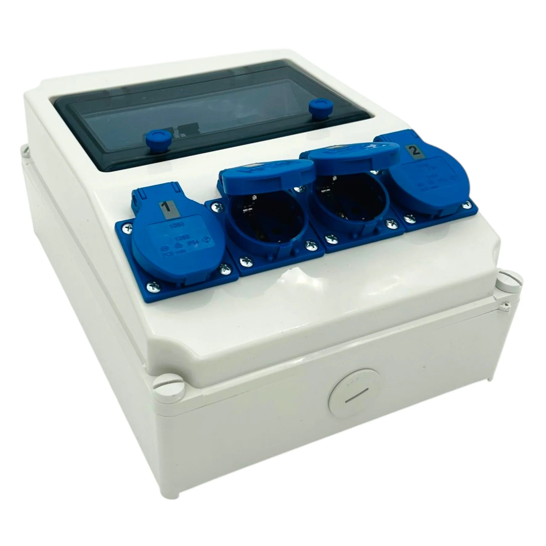 SANOS Wandverteiler ABB/PCE - 4x Schukodose | paarweise gesichert | SAN032 - Image 3