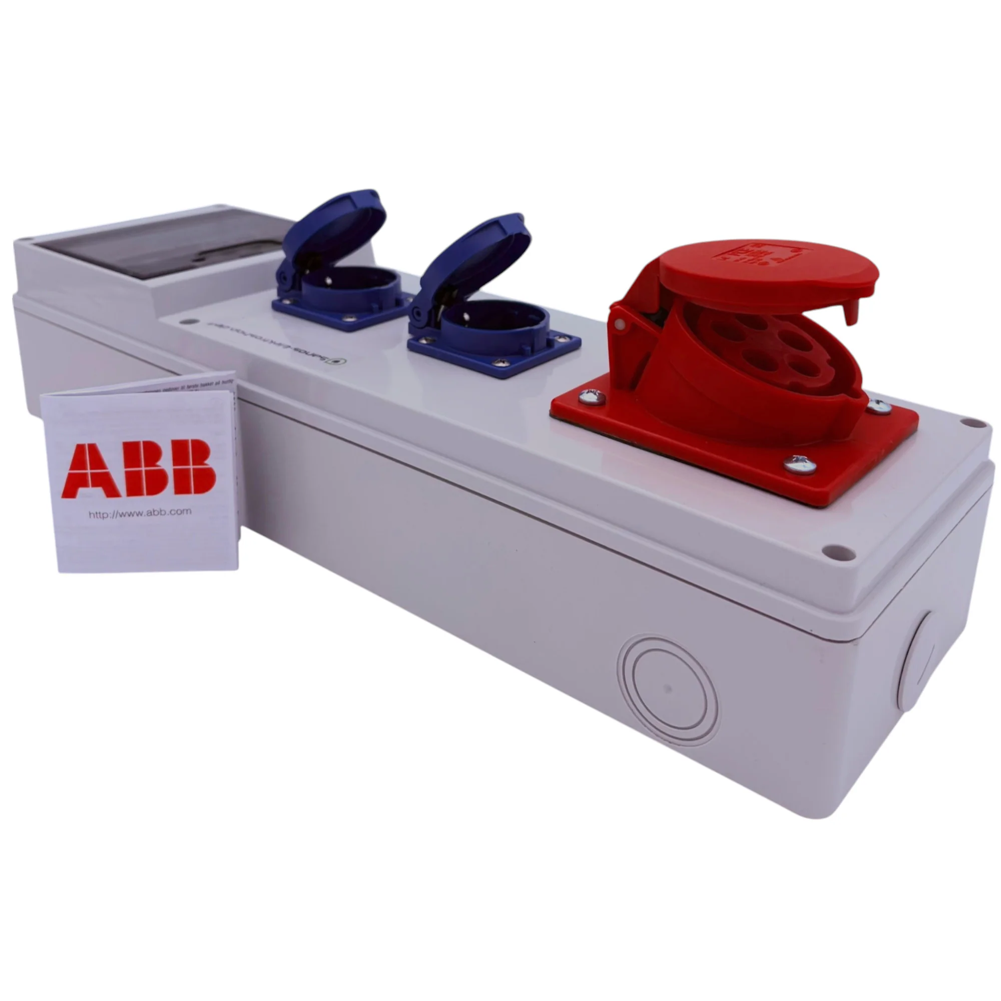 SANOS Wandverteiler ABB/PCE - 1x CEE 16A und 2x Schukodosen | SAN004 - Image 5