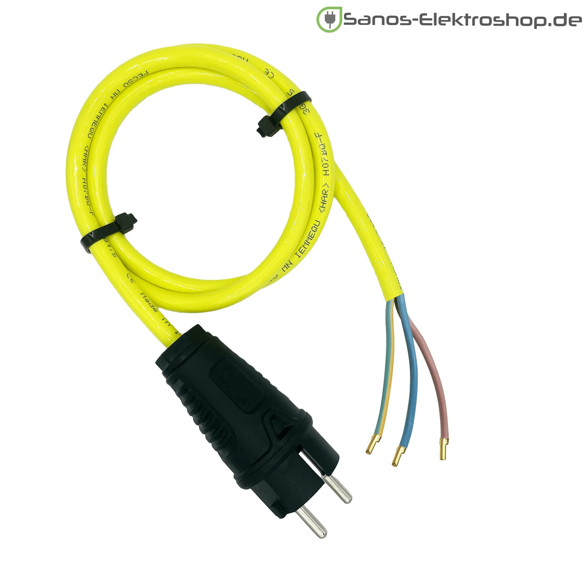 Schuko-Anschlussleitung 230V - PUR Gummileitung H07BQ-F 3G1,5 mm² | 1,00 bis 20,00 Meter | verschiedene Farben - Image 6