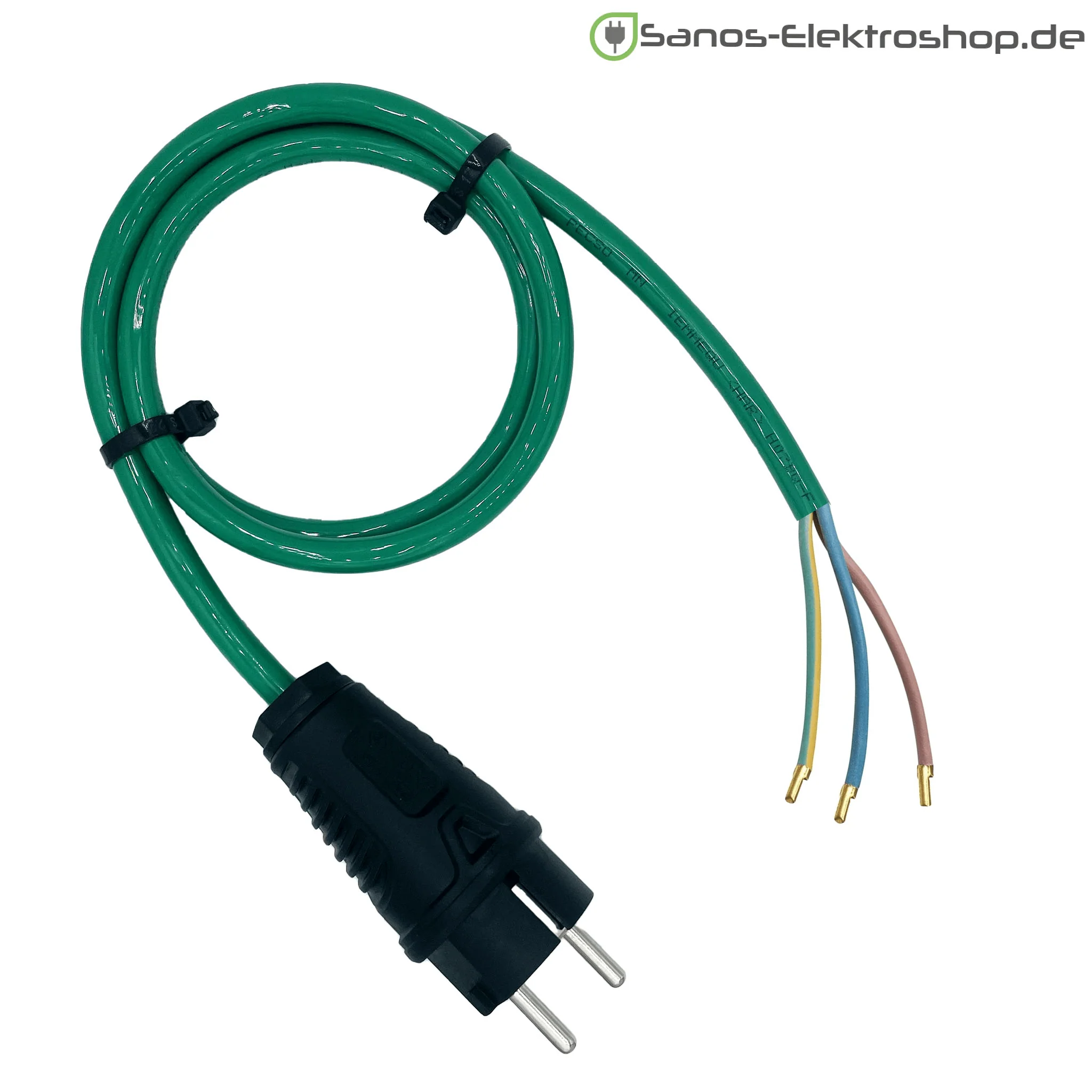 Schuko-Anschlussleitung 230V - PUR Gummileitung H07BQ-F 3G2,5 mm² | 1,00 bis 20,00 Meter | verschiedene Farben - Image 8