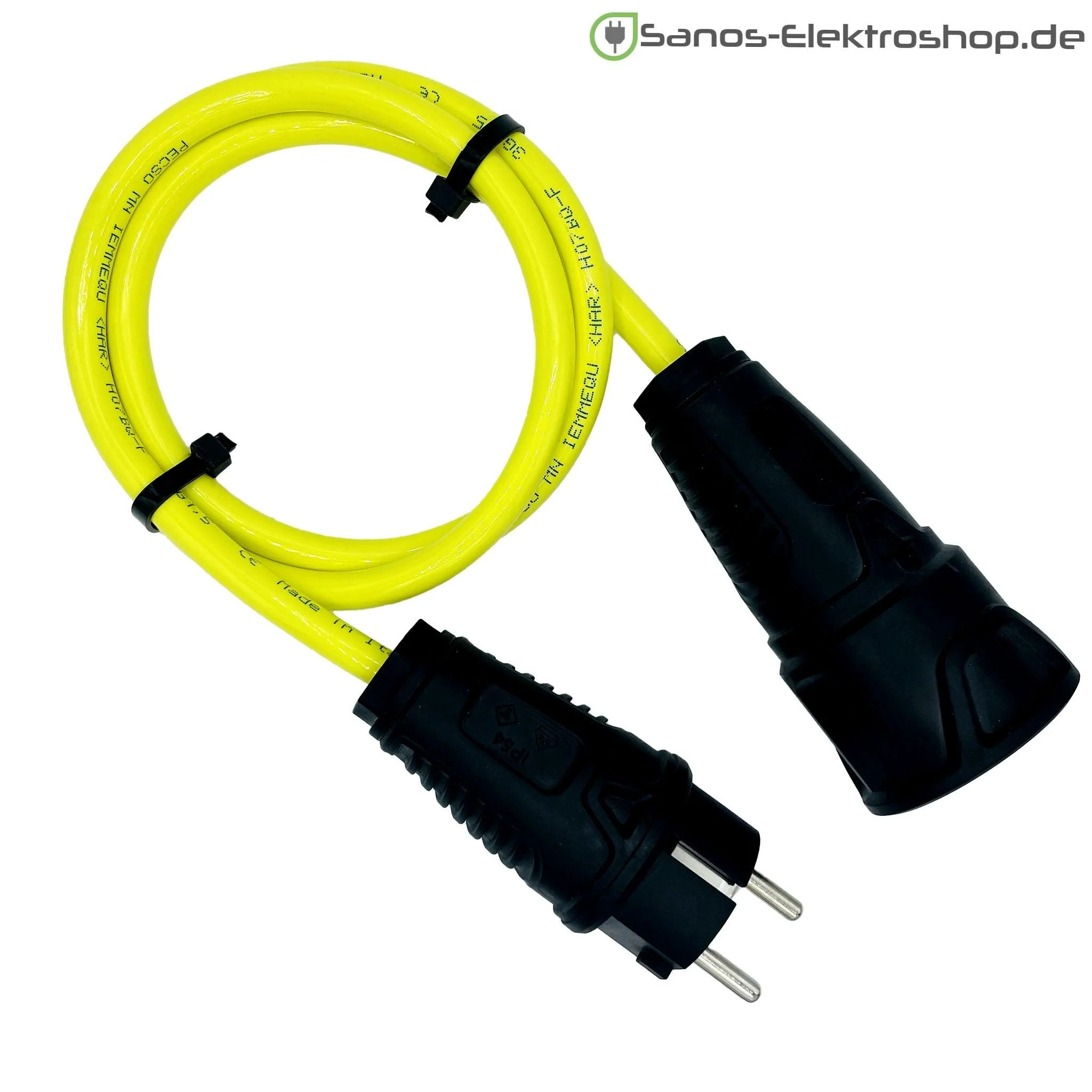Schuko-Verlängerung 230V ohne Deckel PUR-Gummileitung H07BQ-F 3G2,5mm² | 1,00 bis 50,00 Meter | verschiedene Farben - Image 5