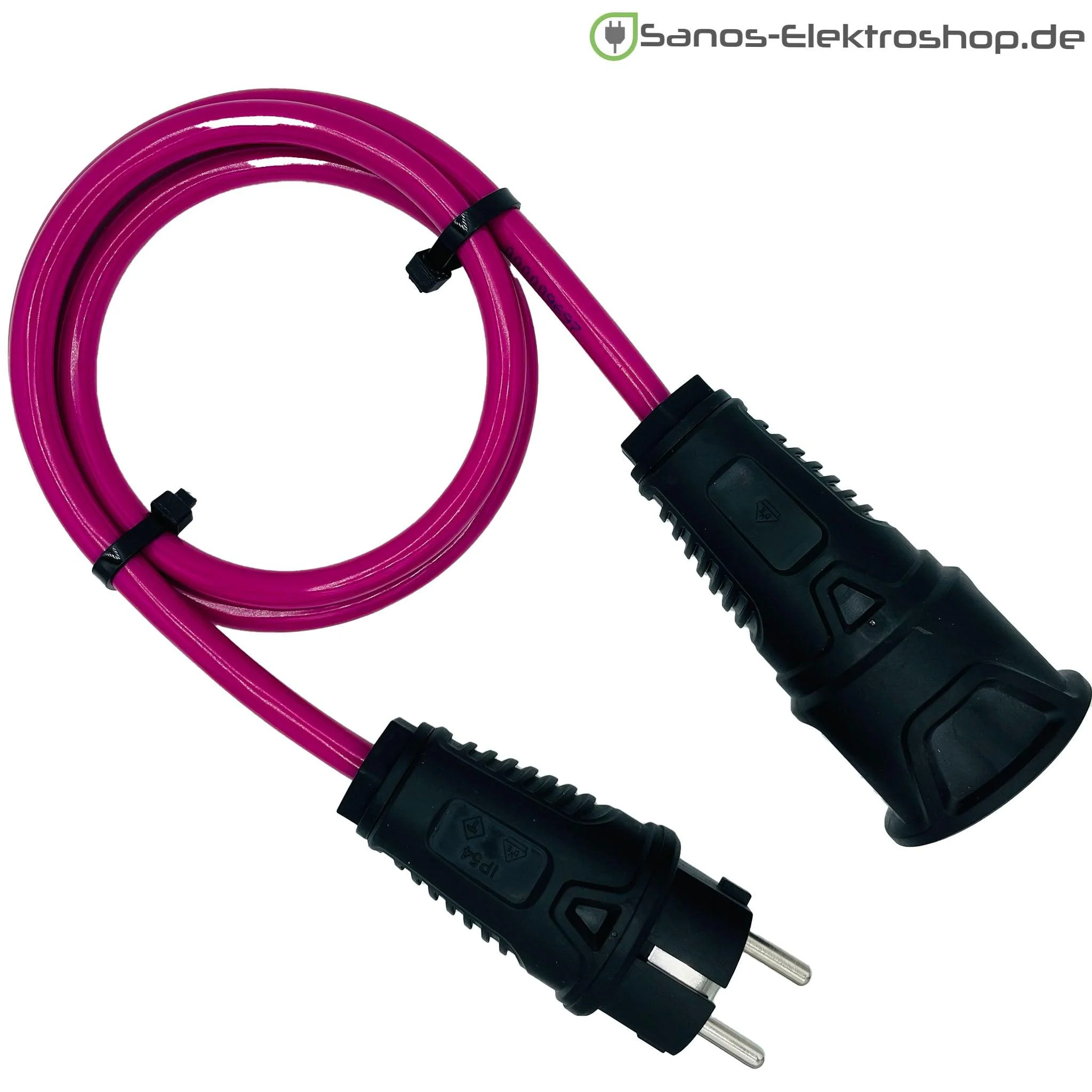 Schuko-Verlängerung 230V ohne Deckel PUR-Gummileitung H07BQ-F 3G1,5mm² | 1,00 bis 50,00 Meter | verschiedene Farben - Image 5
