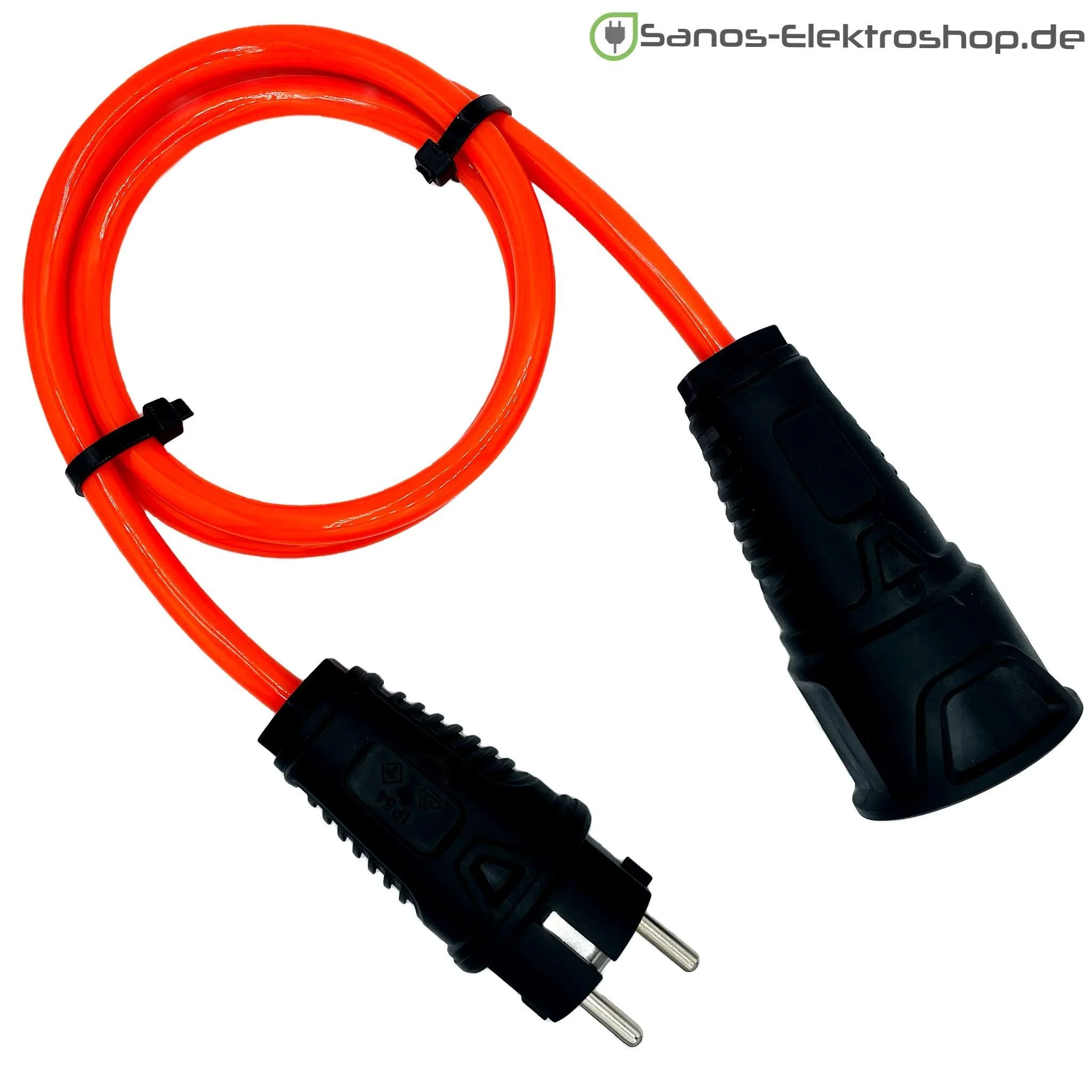 Schuko-Verlängerung 230V ohne Deckel PUR-Gummileitung H07BQ-F 3G1,5mm² | 1,00 bis 50,00 Meter | verschiedene Farben - Image 7