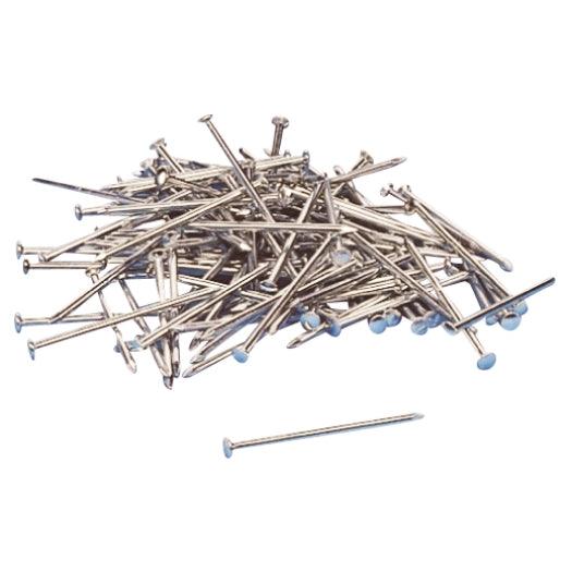 Stahlnagel, 2x30mm, verzinkt, 100 Stück