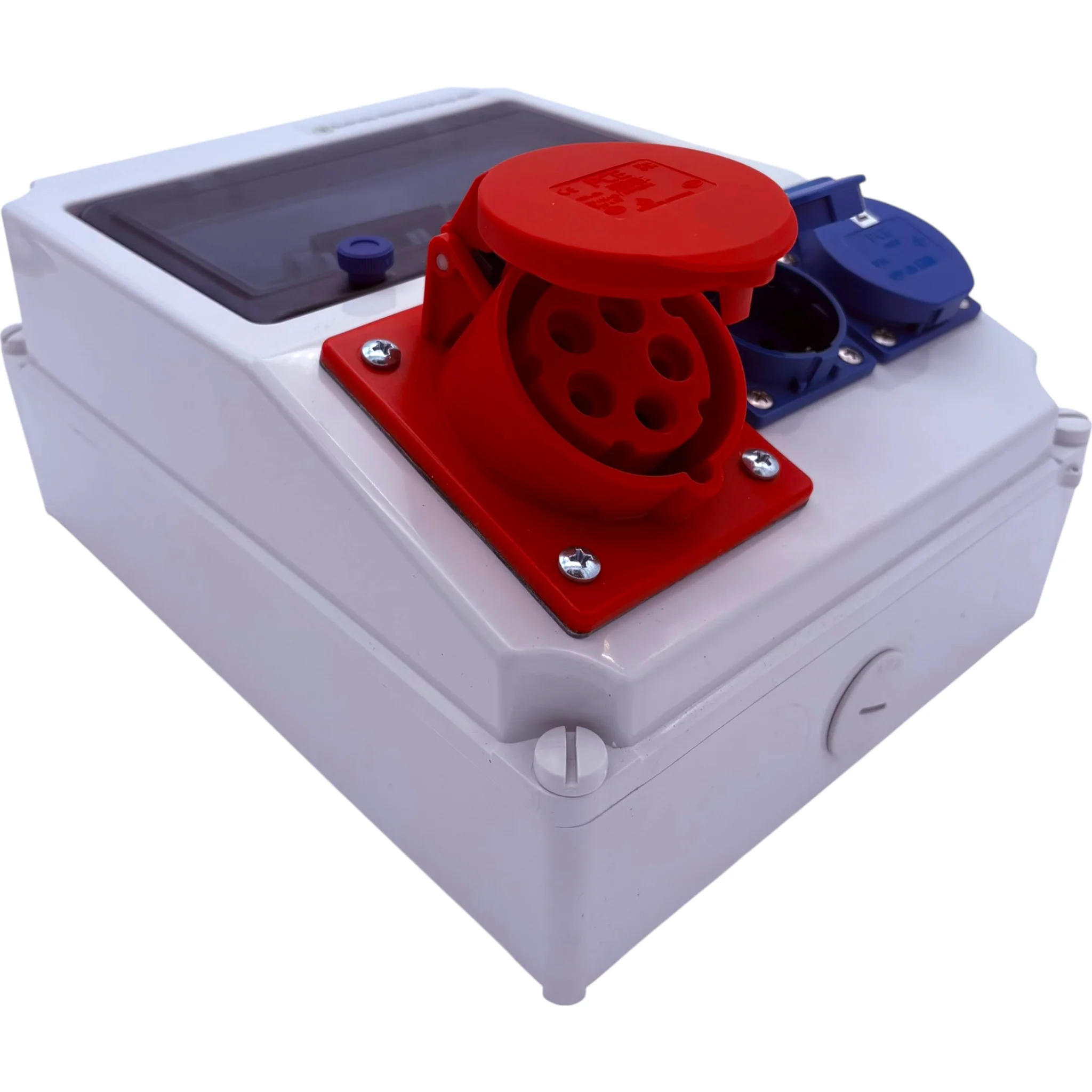 SANOS Wandverteiler ABB/PCE - 1x CEE 16A und 2x Schukodosen | SAN003 - Image 6